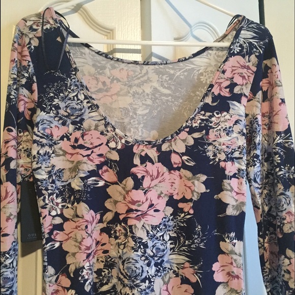 Long Sleeve Floral Dress