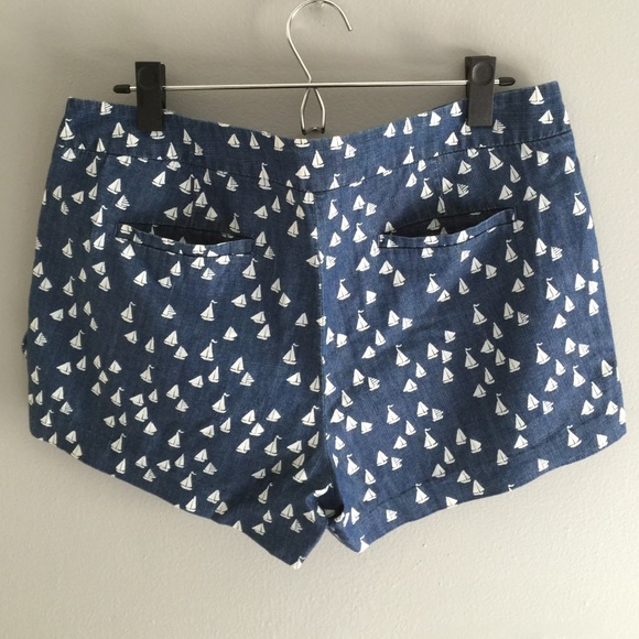 J.Crew Chambray Sailboat Shorts - Picture 4 of 4