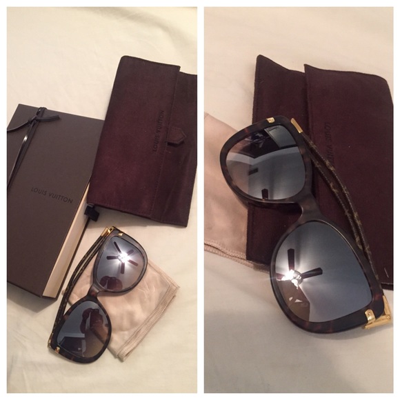 Lv Charlotte Dark Tort sun glasses