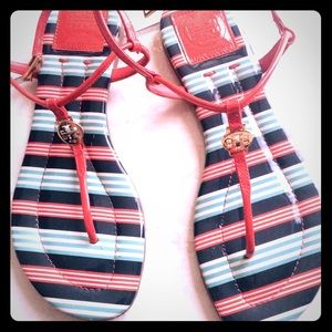 Coral Tory Burch Sandals ❤️🎀