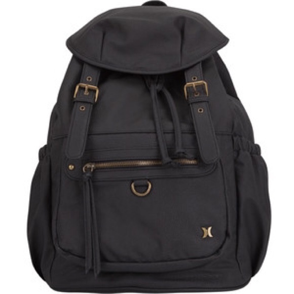 Hurley black backpack