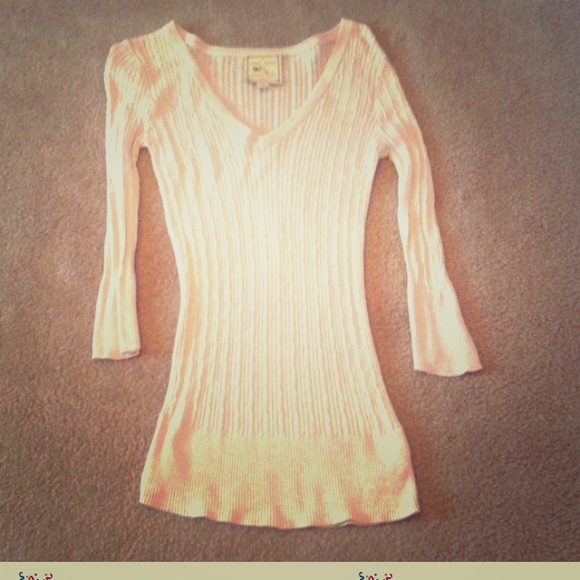 Cream sweater