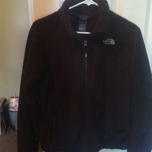 Black Fuzzy Northface