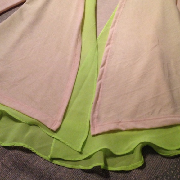 ❌SOLD❌ BKE Neon Fly-Away Cardi - Picture 2 of 4