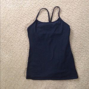 Lululemon Power Y Tank - Black - 6