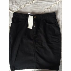 American Apparel Denim Mini Skirt