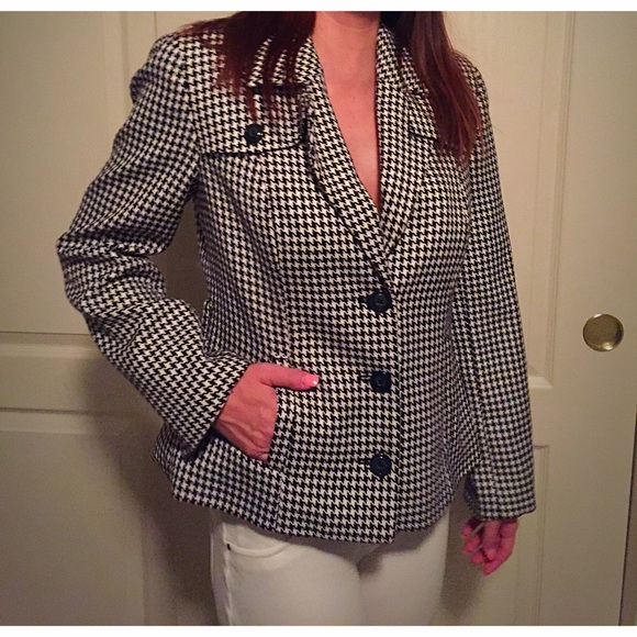 Jackets & Blazers - Houndstooth Coat