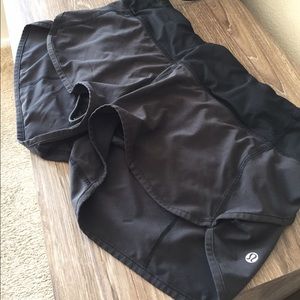 Lulu lemon running shorts