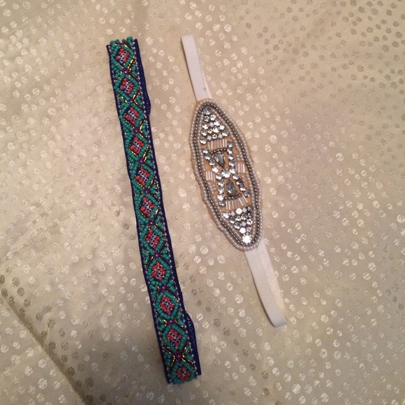 Beaded and jeweled head bands 💎