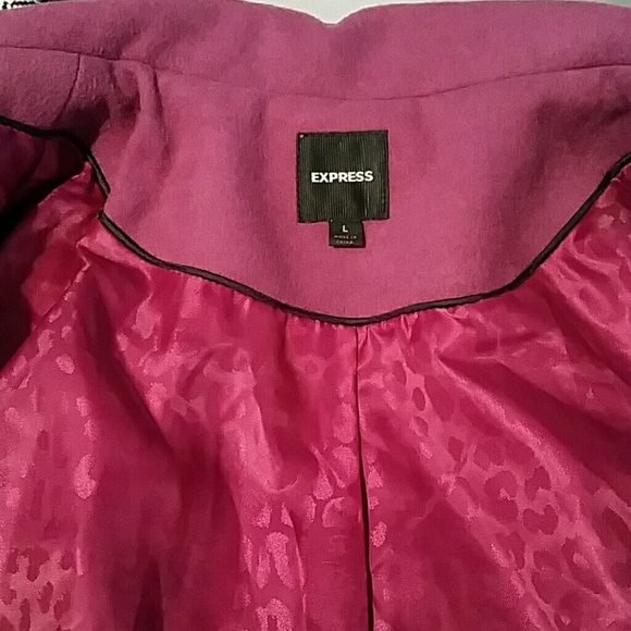 Purple Express coat - Picture 4 of 4