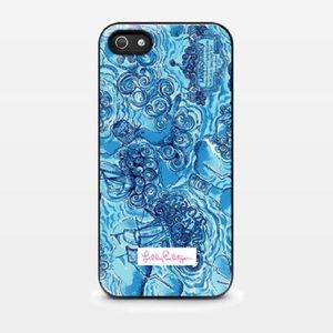 Lilly Pulitzer Dark n Stormy iPhone 5 case
