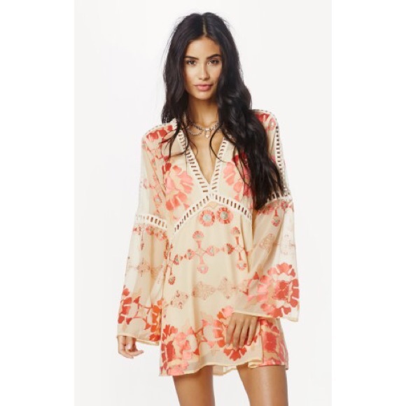 *SOLD* For love and lemons Barcelona a-line dress
