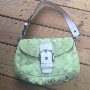 Used coach hand bag