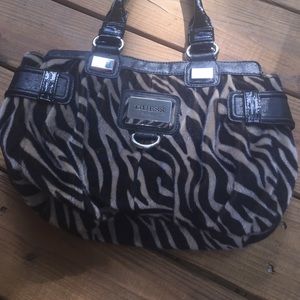 Zebra guess bag
