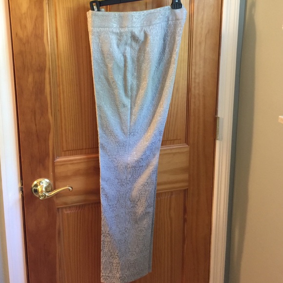 Beautiful gray embossed trouser