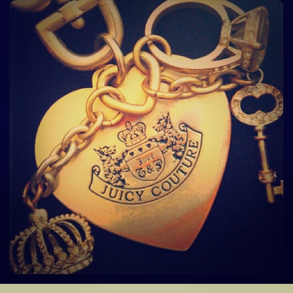 Authentic Juicy couture keychain