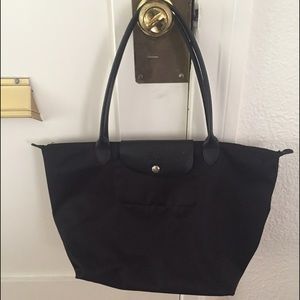 Longchamp black on black