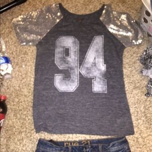 Brand new glittery shirt