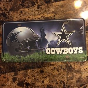 Dallas Cowboys license Plate