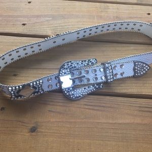 Bedazzled belt