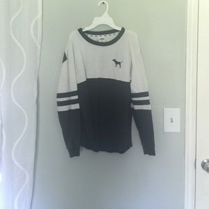 Victoria's Secret grey PINK sweater