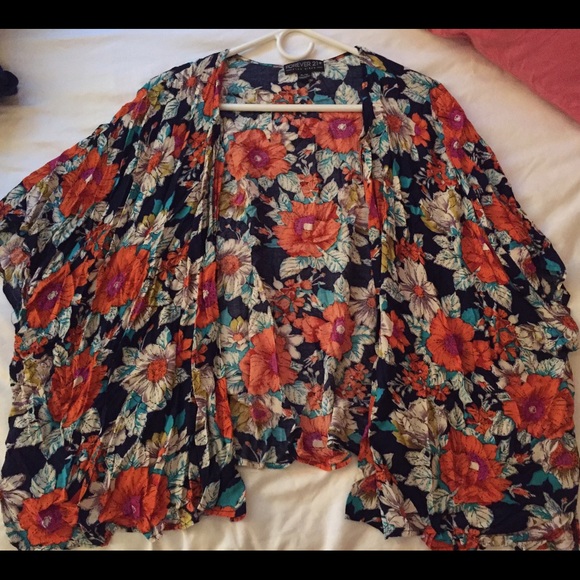 Forever21 Floral Kimono