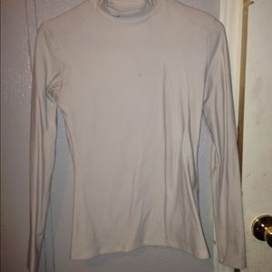 Under Armour White Bodysuit/Cold Gear