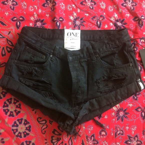 One Teaspoon for Free People Bandit Shorts