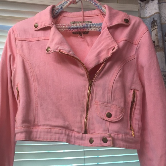 Charlotte Ruse crop denim jacket - Picture 2 of 2
