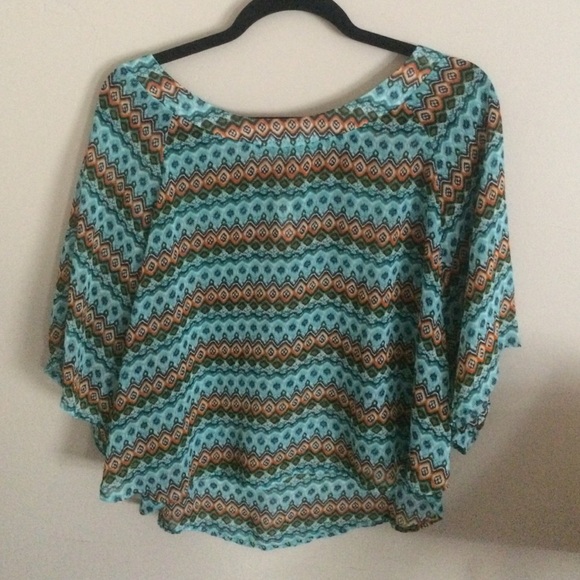 Flowy chiffon top