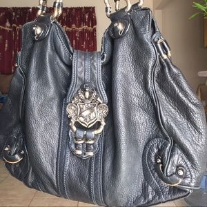 Juicy Couture Black handbag, 100% genuine leather.