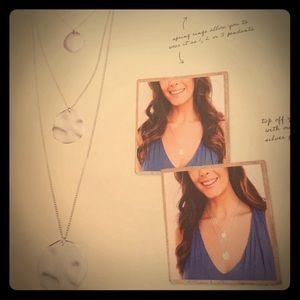 New🎀Chloe + Isabel 3 Row Paillette Pendant