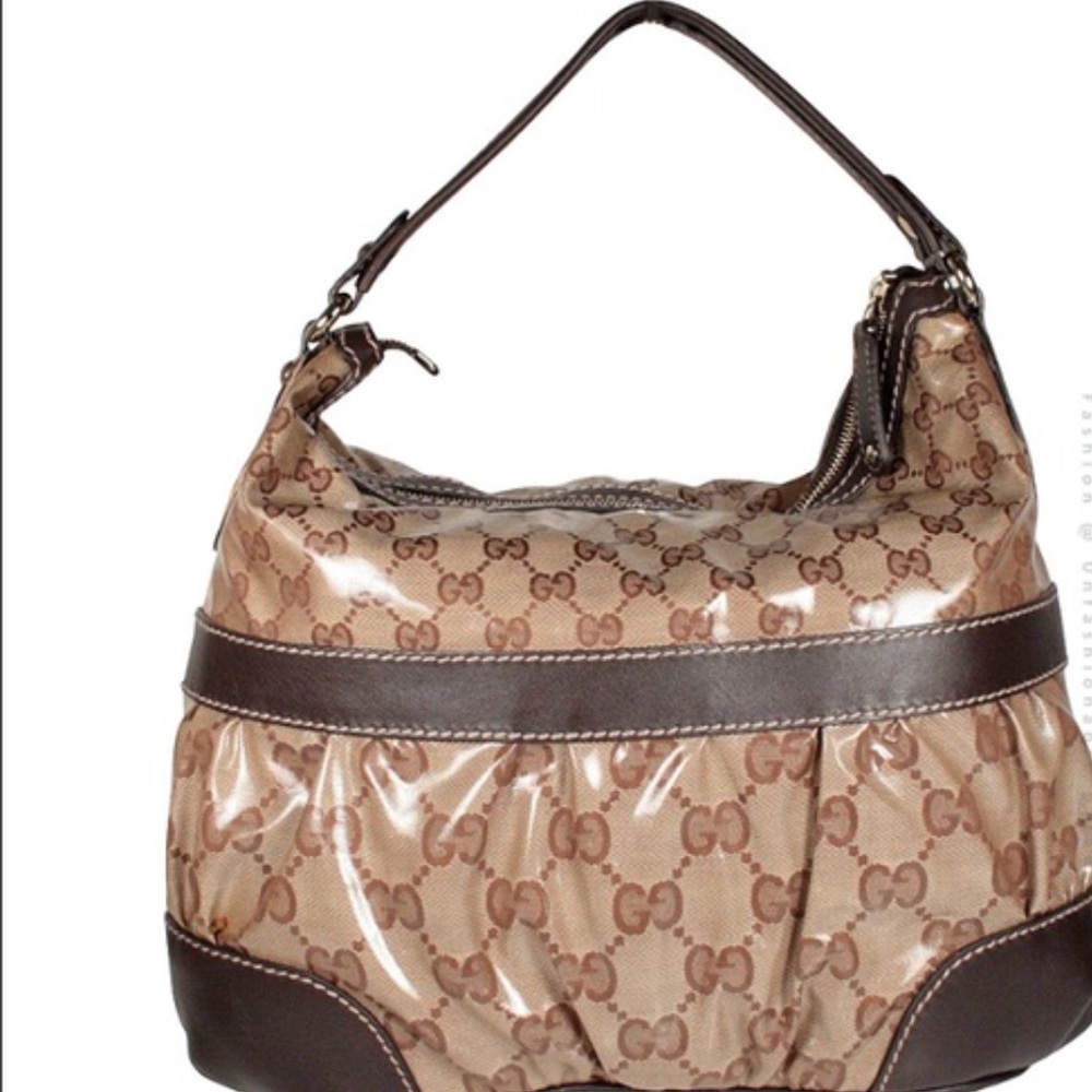 100% authentic Gucci crystal medium bag