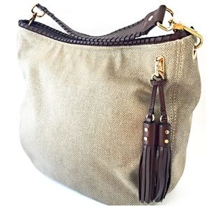 Michael Kors Large Bennet Canvas Bag