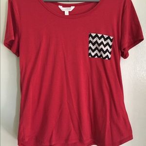 Red t shirt