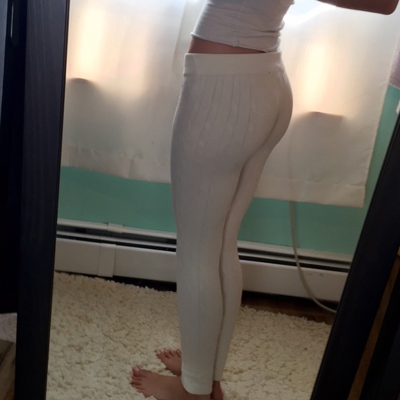 Fleece-lined leggings - Picture 2 of 3