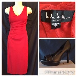 🎉On Sale!🎉 Nicole Miller red dress