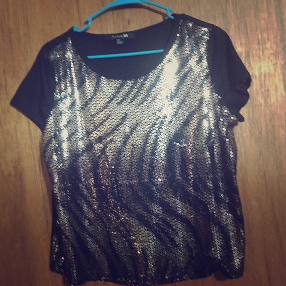 Forever 21 bling top - Picture 1 of 1