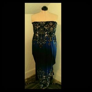 Sleeveless maxi dress