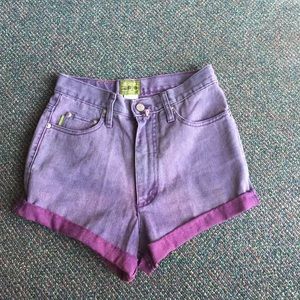 High waisted shorts