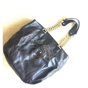 Authentic Versace Black Day Bag