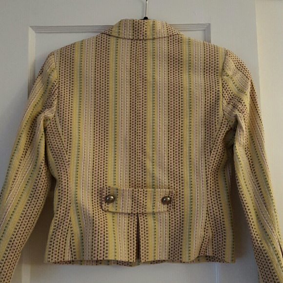 Multicolored stitched blazer - Picture 4 of 4