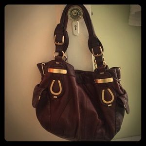 B Makowsky Brown Handbag