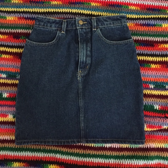 American Apparel Denim Skirt