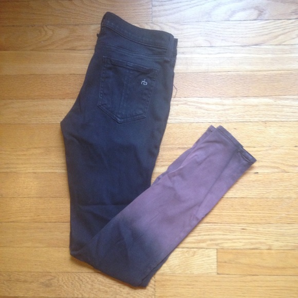 Rag & Bone ombré dip dye jeans