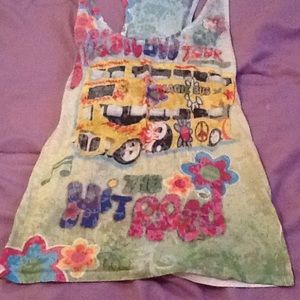 💕Retro hippi tank 💕