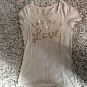 Cream/beige t-shirt