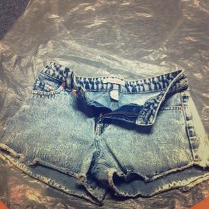Jean shorts