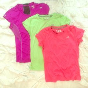 Three new balance workout tops size M