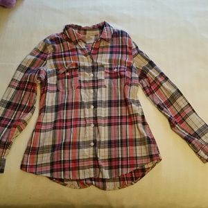 Pink/Orange Flannel